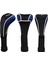 Golf Club Head Kapakları Set Golf Aksesuarları Sürücü #1 3 5 Woods Headcover Mavi (Yurt Dışından) 2