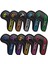 10 Adet Golf Demir Kafa Kapakları Golf Kulüpleri Için Ayarlanmış Ütüler Premium Pu Headcovers (Yurt Dışından) 2
