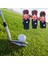 3pcs Örgü Golf Sürücüsü Fairway Woods Club Başlık Kapakları Golfçü Aksesuarları (Yurt Dışından) 5