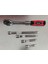 1/4 Uzatmalı Lokma Cırcır Kolu ve Rico 1/4 Uzatma Ara Kol 50 75 100 150 mm Takımı Seti 1