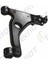 Opel Vectra 96 - 02 / Opel Astra 98 - 04 / Opel Zafıra 98 - 04 Salıncak Ön Sağ Alt Rotilli Sac 53517 1
