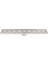 Line 6 60 cm Labirent Izgaralı Krom Duş Kanalı 1