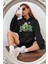 All Day Rabbit Baskılı Sweatshirt 1