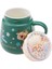 New Year Yeni Yıl Bubble Yeşil Kupa Mug 430 ml 3