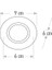 Dekoratif Kristal Cam Spot Zambak CT-6646 3