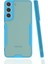 Samsung Galaxy S22 Kılıf Kamera Korumalı Ultra Ince Buzlu Mat Renkli Silikon Kapak(Parfe) 2