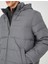 Anorak Puffer Coat Hooded Pocket Detailed 5