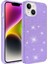 Apple Iphone 14 Kılıf Simli Parlak Shining Silikon 1