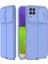 Samsung Galaxy M32 Kılıf Deri Dokulu Kamera Korumalı Silikon 1