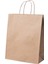 Burgu Saplı Baskısız Kraft Çanta - Kraft Poşet 25 cm x 12 cm x 31 cm 70 Gr. 10 Adet 1