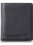 Bozuk Para Girişli Mat Siyah Hakiki Deri Erkek Cüzdanı 1