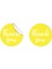 Anka Design Kuşe Sticker 4X4CM 36 Adet Thank You 1