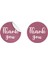 Anka Design Kuşe Sticker 4X4CM 36 Adet Thank You 1
