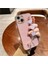 Apple iPhone 14 Uyumlu Kılıf Kamera Korumalı Parlak Gold Kenar Kalpli Bileklik Toka Tutacak 1