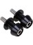 2 x Siyah Cnc Alüminyum Motosiklet Makaraları Yeni 8mm Siyah Için(Yurt Dışından) 4