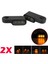 Motosiklet LED Gösterge Işıkları - Siyah(Yurt Dışından) 5