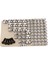 80PCS Motosiklet Chrome Abs Toppers Caps Caps Caps Flt/flh 2