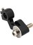 1set Gearshift Destek Parçaları GL1500 88-00 GL1500 Goldwing Black Için 2