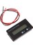 LCD Pilin Kapasite Ekranı. Voltmetre Voltaj Test Cihazı Gy-6s Mavi 1