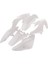 Plastik Muhafız Kaplama Kiti Motosiklet Koruyucu Vücut Çalışma Fairing Kit Beyaz 2