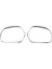 1 Çift Abs Krom Aynaları Goldwing Için Trim Dekorasyonu GL1800 01-17 1
