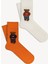 Mono Socks 2'li Teddy Bear Çorap 1