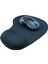 Siyah - Jel Bilek Destekli Kaymaz Ergonomik Mat Mouse Pad Ped Şık Kaliteli Kaydırmaz Bilek Destekli Mouse Pad - Gamer Silikon Jel Oyun Ped 1