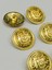 Trençkot ve Ceket Düğmesi Takımı 6 Lı Set Gold 1