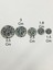 Italyan Işli Sedef Düğme 4 Lü Set 2,3 cm 3