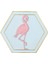 3D Flamingo Plak Işareti Duvar Asılı Resim Poster Mutfak Odası Dekor #3 Aşağı Bakıyor Flamingo (Yurt Dışından) 1