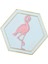 3D Flamingo Plak Işareti Duvar Asılı Resim Poster Mutfak Odası Dekor #3 Aşağı Bakıyor Flamingo (Yurt Dışından) 4