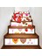 Çıkarılabilir 3D Merdiven Çıkartmaları Dekorasyon Mural Çıkartma Duvar Kağıdı Romantik- 6 Paneller #4 (Yurt Dışından) 2