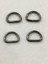 Çanta Halkası D Demir 2,5 cm 4 Lü Set 1