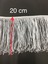 Püskül Saçak Beyaz 20 cm 1 Metre 2
