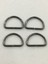 Çanta Halkası D Demir 3,5 cm 4 Lü Set 1