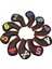 10PCS Golf Demir Kapaklar Kulüp Başlıkları Su Geçirmez Kollu Hibrit Muhafızlar 4-X 2