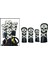 4pcs Pu Golf Kulübü Kafa Kapakları Set/5 Ut Fairway Woods Headcovers 16X37CM 13X30CM 10.5X26CM 5