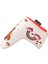 Golf Club Headcover Putter Koruma Seyahat Kafa Kapağı Golfçü Hediyesi Beyaz 1