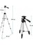 105CM Tripod Kamera Gopro Cep Telefonu Tripot Telefon Tutucu 3 Ayak Tripod 5