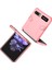 Samsung Galaxy Z Flip 5g Telefon Kılıfı - Pembe (Yurt Dışından) 2