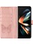 Samsung Galaxy Z Fold 4 5g Telefon Kılıfı - Pembe Altın (Yurt Dışından) 4