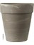 Vaso Alto Duo Grafite White-Striped Saksı 1