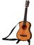 1/6 Ölçekli Ahşap Elektro Gitar Stand Minyatür Müzik Oyuncak (Yurt Dışından) 1