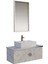 Banyo | T-Type 90 cm Açık Gri Banyo Dolabı 1