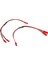 2pcs Rc Lıpo Pil Kablosu Erkek ve Kadın 1: 2 Y Ayırıcı 20AWG Jst Konnektörü (Yurt Dışından) 5