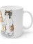 Kravatlı Kediler Cats With Ties Kupa Mug 3