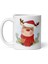 Noel Yılbaşı Köpeği New Year Dog Merry Christmas Kupa Bardak Mug 1