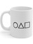 Squid Game Küçük Beyaz Kartvizit Mug Kupa 1
