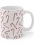 Noel Yılbaşı Baston Şekerler Candy Canes Kupa Mug 3