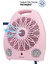Sahra Pembe 2000 Watt Isıya Dayanıklı Sıcak Ilık Soğuk Devrilme Emniyetli Isıtıcı Fan 1